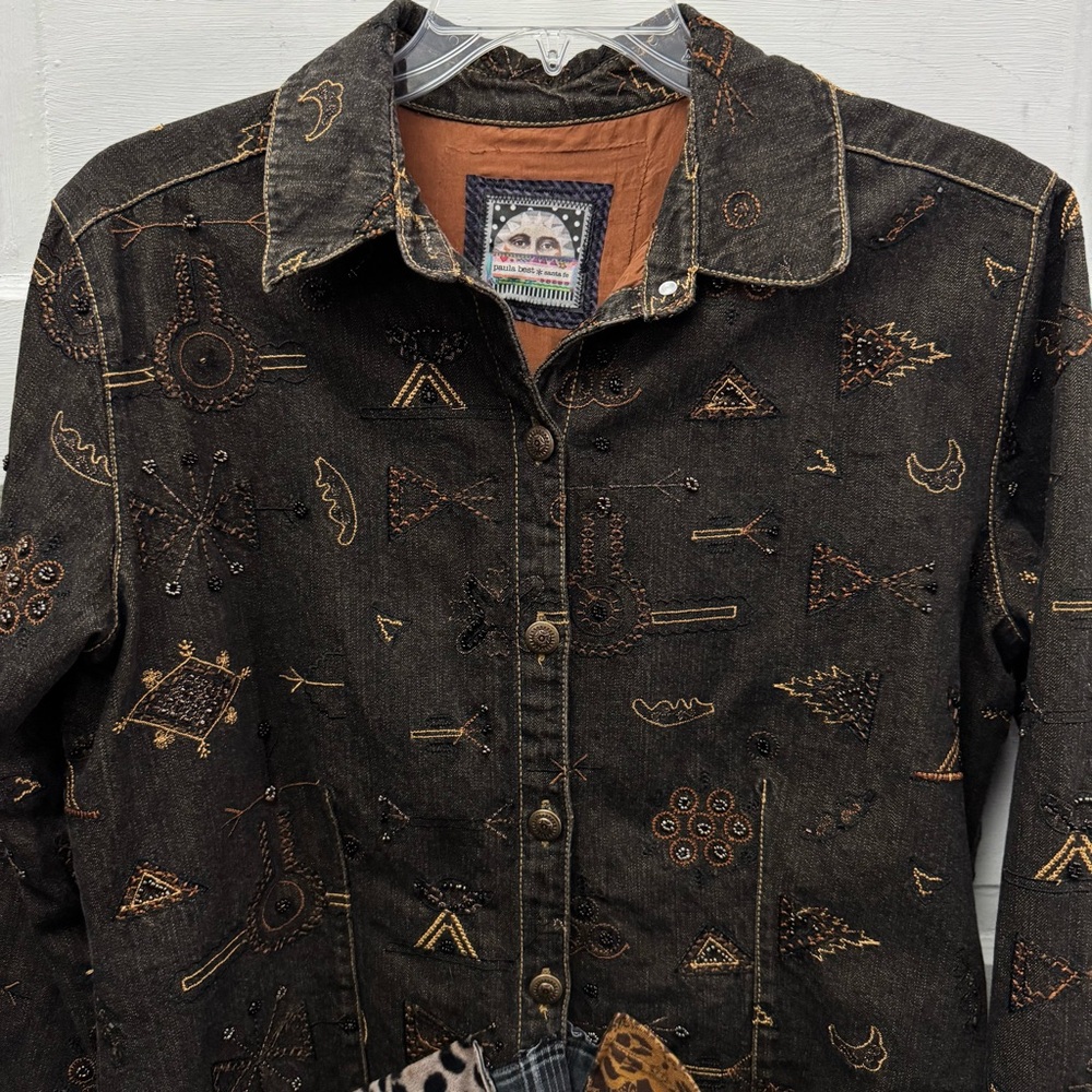 Boho Patchwork Embroidered Jacket Paula Best Wome… - image 4